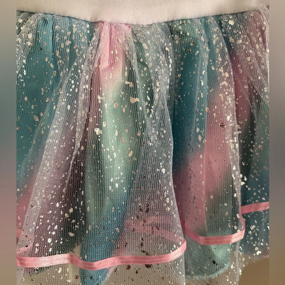 6 - 12 Months Unicorn theme costume - Party Dress w headband New